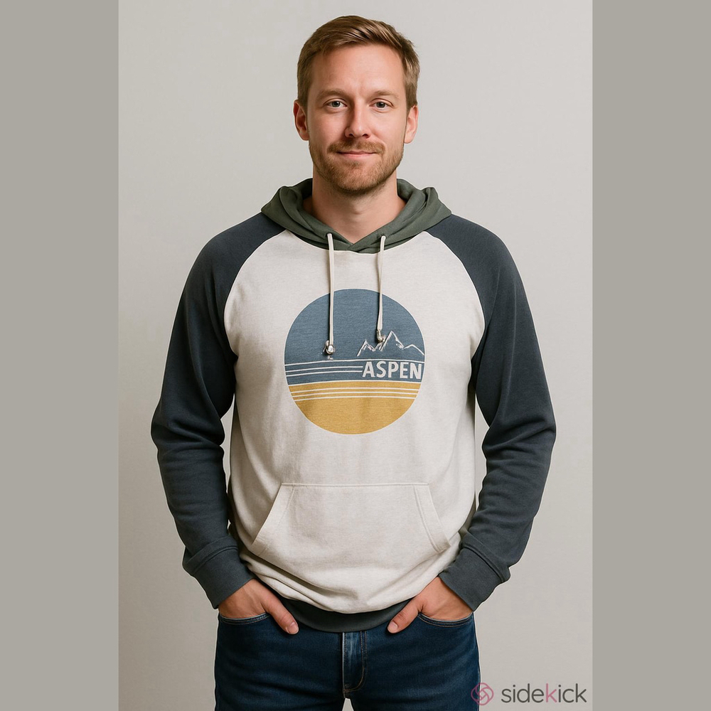 MV Sport Aspen Hoodie White Blue XXL